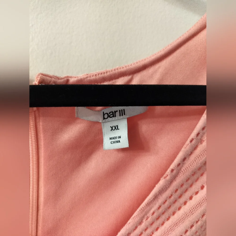 Pink Textured Dress - Picture 3 of 4